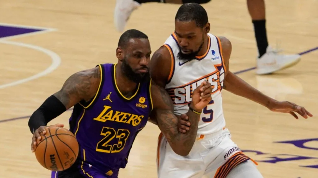 LeBron James y Kevin Durant. (Foto: Imago)