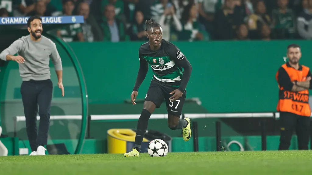 Geovany Quenda ya estuvo bajo el ala de Ruben Amorim (IMAGO)