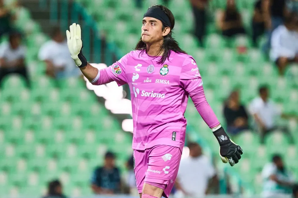 Carlos Acevedo disputó 16 de los 17 partidos de Santos Laguna en el Apertura 2024. (Imago)