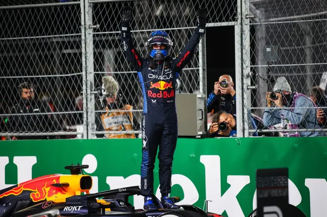 Max Verstappen se consagró en Las Vegas (IMAGO)