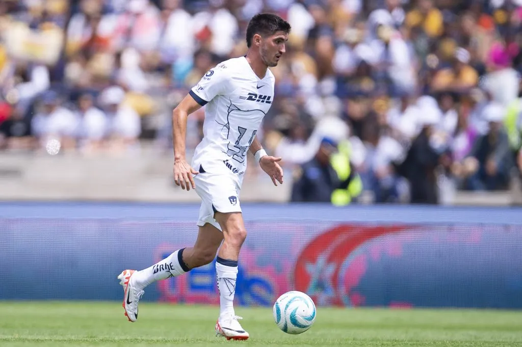 Gustavo del Prete, cedido en Mazatlán, no sería tenido en cuenta por Gustavo Lema para el Clausura 2025. (Imago)