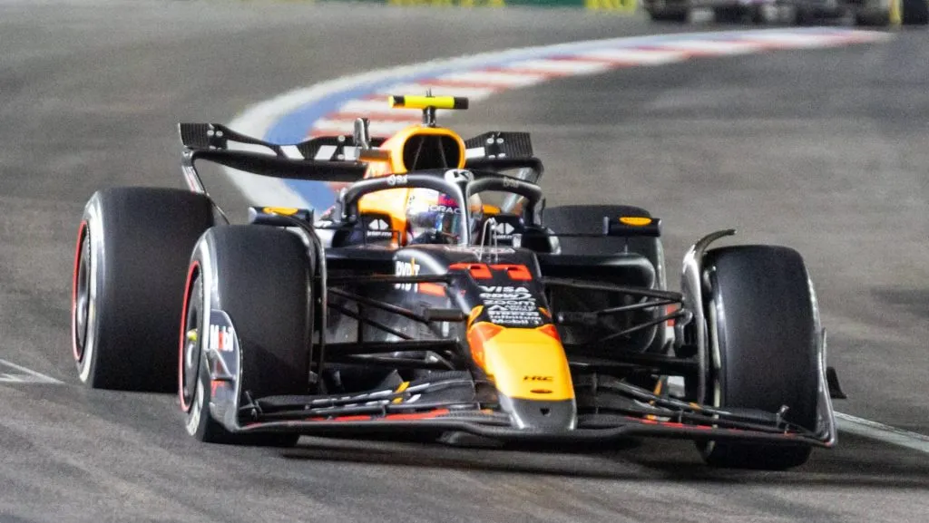 Checo acabó en el décimo lugar del Gran Premio de Las Vegas (IMAGO)