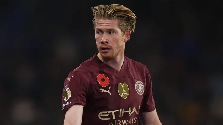 Kevin de Bruyne no es titular contra el Tottenham