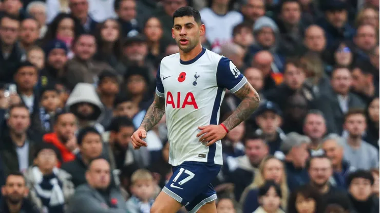 Cristian Romero no será de la partido en el partido de Tottenham ante Manchester City