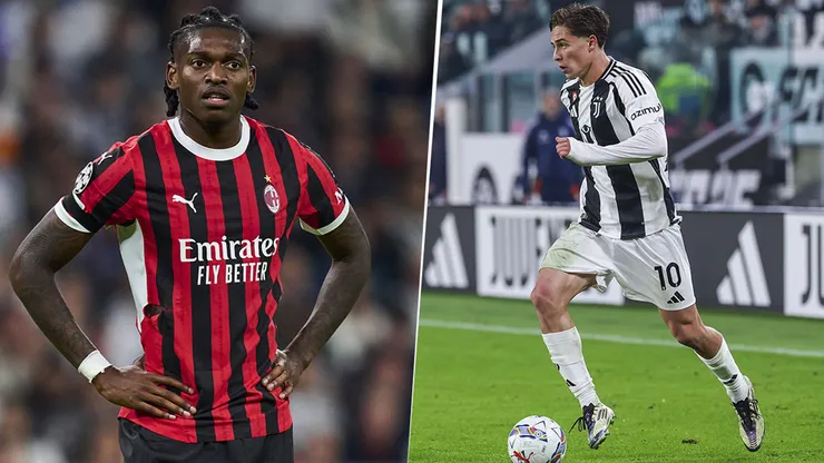 Milan y Juventus se enfrentan por la Serie A