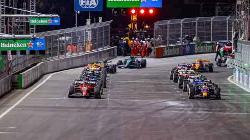 Parrilla de salida del Gran Premio de Las Vegas 2024