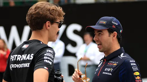 George Russell y Checo Pérez sufrieron lo mismo en la FP2 del GP de Las Vegas