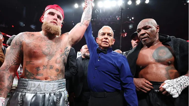 El combate entre Mike Tyson y Jake Paul quedó en la historia grande del deporte.