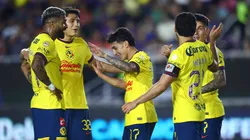La alegría de los jugadores de América queda de manifiesto.