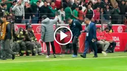 La turbulenta salida de la visita en el Nemesio Díez.