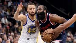 Stephen Curry y James Harden.