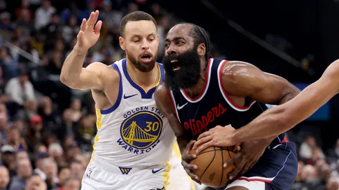 Stephen Curry y James Harden.