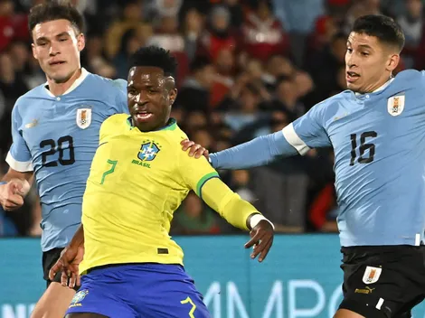Las alineaciones de Brasil vs. Uruguay por las Eliminatorias Conmebol