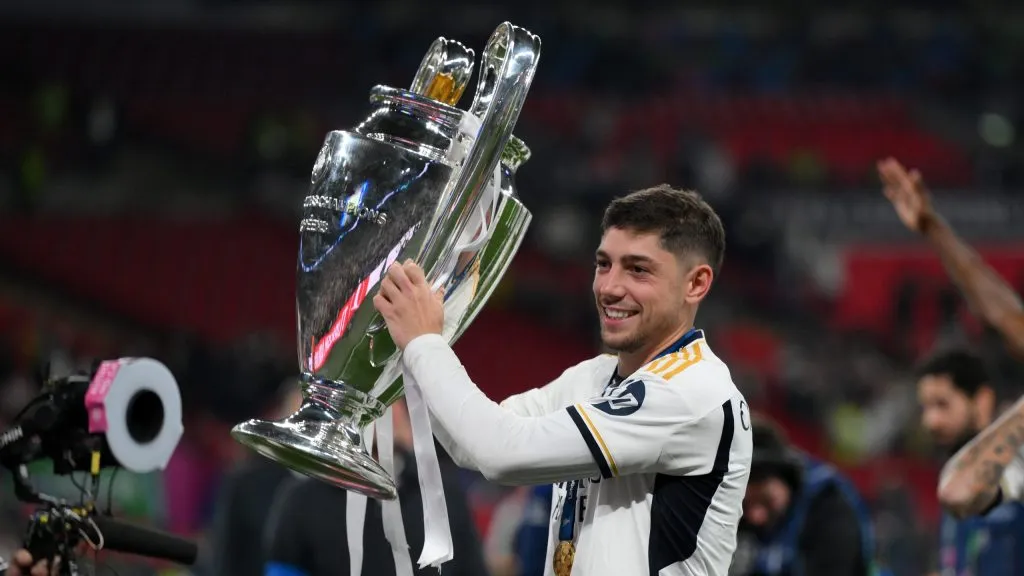 Federico Valverde, campeón de UCL y ya con casi 300 partidos en Madrid [Foto: Getty]