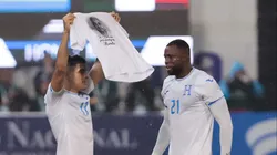 Luis Palma marcó un doblete ante México en la ida.