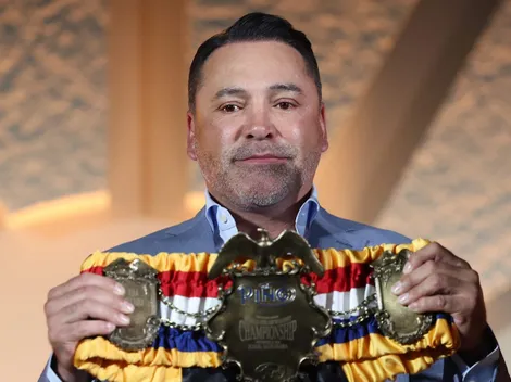 Óscar de la Hoya está analizando volver al boxeo y ya tiene rival