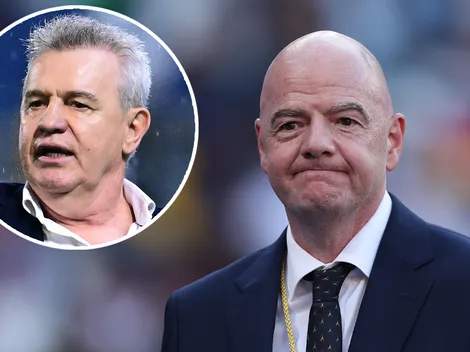 El mensaje de Gianni Infantino tras la agresión sufrida por Javier Aguirre ante Honduras