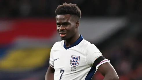 Bukayo Saka no juega ante Irlanda