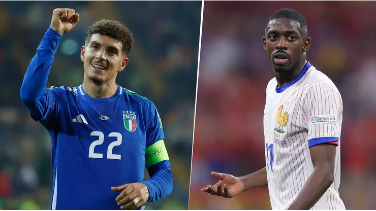 Las alineaciones de Italia vs. Francia