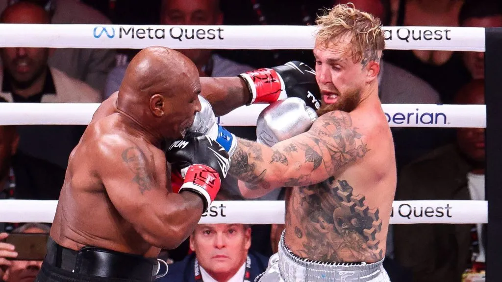 Mike Tyson y Jake Paul se enfrentaron en noviembre del año pasado.