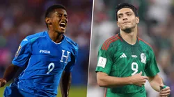 Las alineaciones de Honduras vs. México