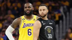 LeBron James y Stephen Curry.