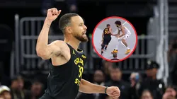 Stephen Curry contra Dallas Mavericks.