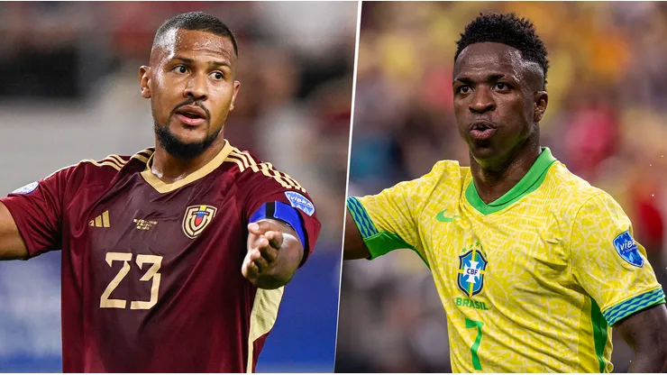 Las alineaciones de Venezuela vs. Brasil por las Eliminatorias Conmebol