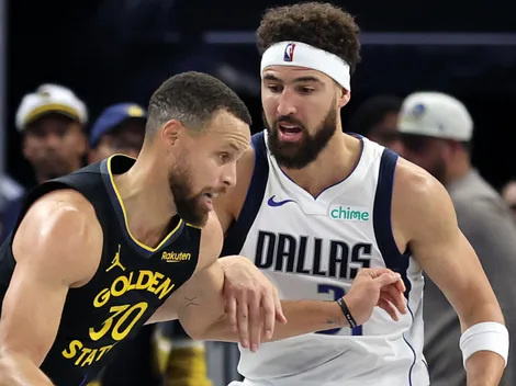 Lo que hizo Thompson para que Curry le ganara a Mavericks