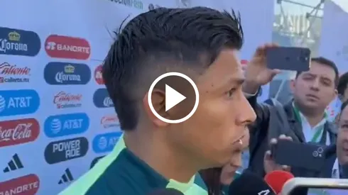 El delantero de Cruz Azul regresó a la Selección tras siete años.