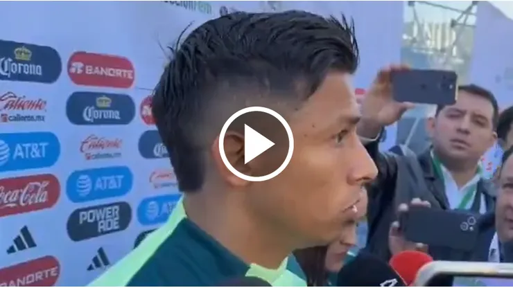 El delantero de Cruz Azul regresó a la Selección tras siete años.