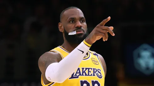 LeBron James, estrella de Los Angeles Lakers.
