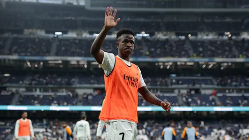 Vini Jr, criticado por sus detractores por una foto.