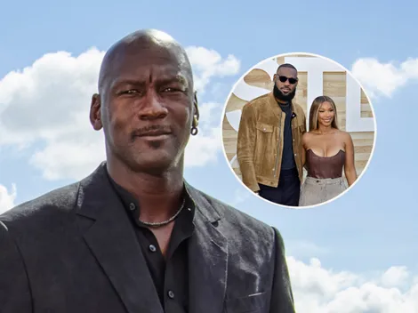 La esposa de LeBron reconoció la grandeza de Michael Jordan