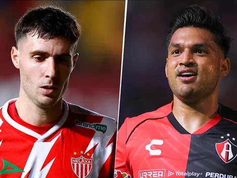 Las alineaciones de Necaxa vs. Atlas por el Apertura 2024