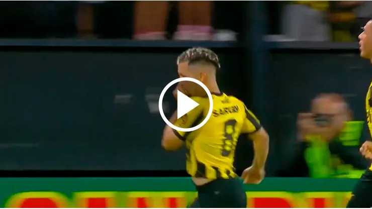 Leo Fernández y otro misil de pelota quieta.