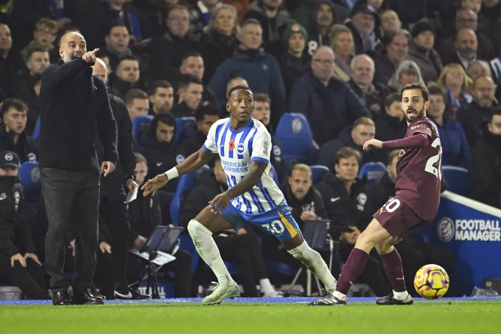 Manchester City perdió en su visita al Brighton. [Foto IMAGO]