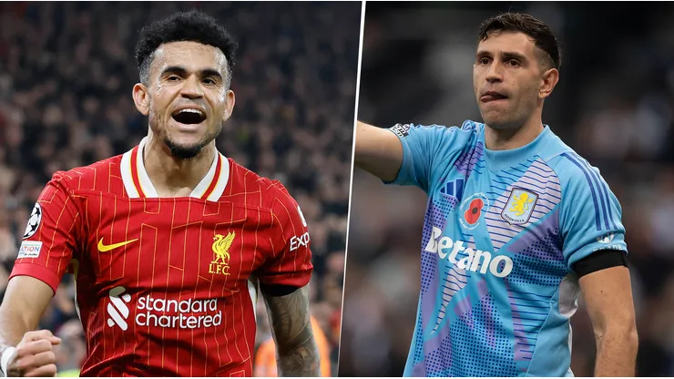 Las alineaciones confirmadas de Liverpool vs. Aston Villa por la Premier League 2024/25
