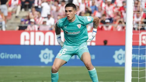 El portero de 21 años ha disputado cinco encuentros con su club durante esta temporada.