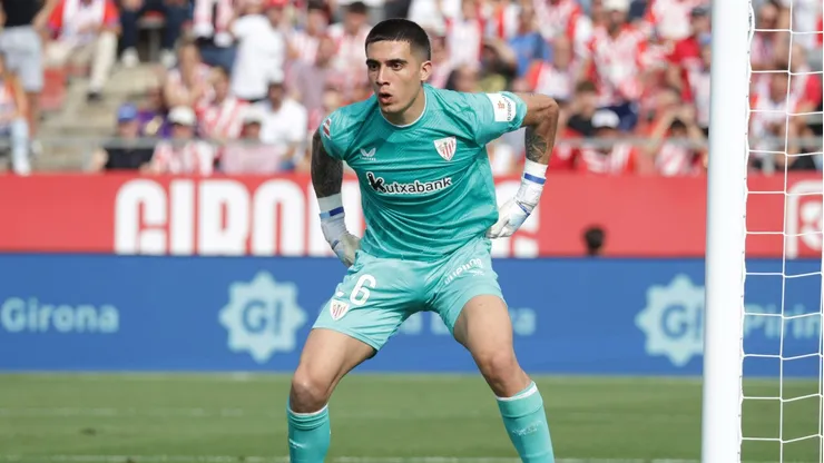 El portero de 21 años ha disputado cinco encuentros con su club durante esta temporada.