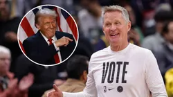 Steve Kerr habló públicamente de la victoria de Donald Trump