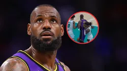 LeBron James y Ja Morant.