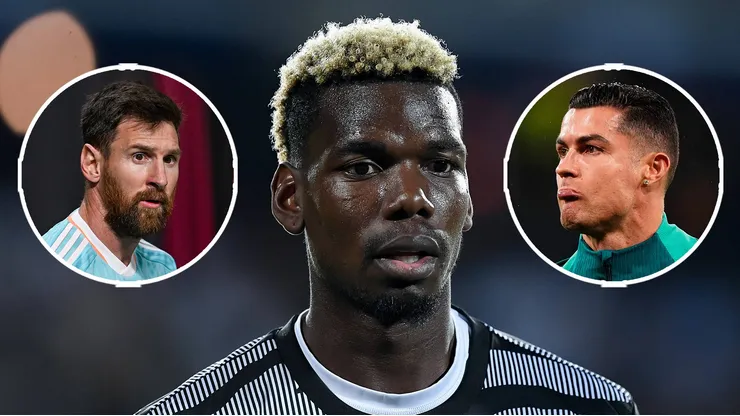 Paul Pogba no dudó y eligió al mejor entre Lionel Messi y Cristiano Ronaldo: "Todos los días"