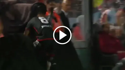 El duro golpe de cabeza que sufrió Maxi Mexa en Instituto vs. River Plate y preocupó a todos