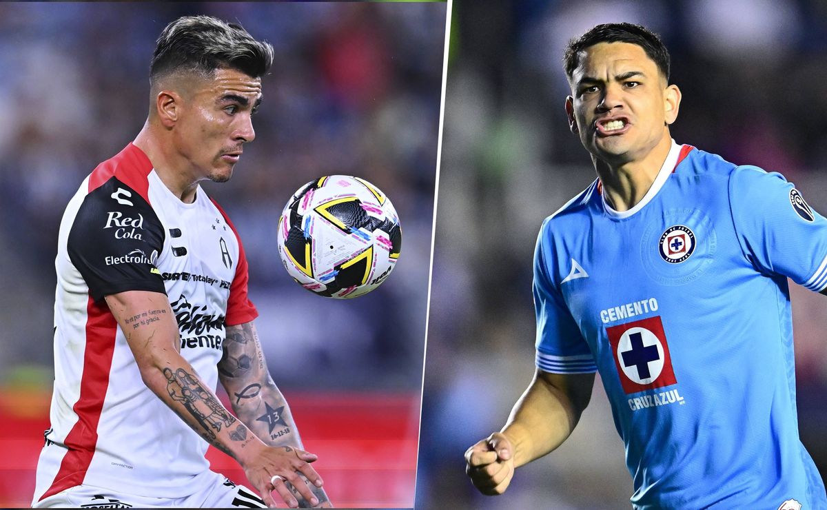 Las alineaciones de Atlas vs. Cruz Azul por el Apertura 2024 de la Liga ...