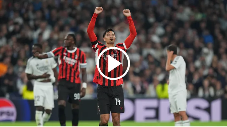 Reijnders estiró la ventaja para AC Milan vs. Real Madrid