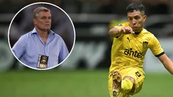 El futbolista protagonizó un tenso momento en la liga uruguaya.