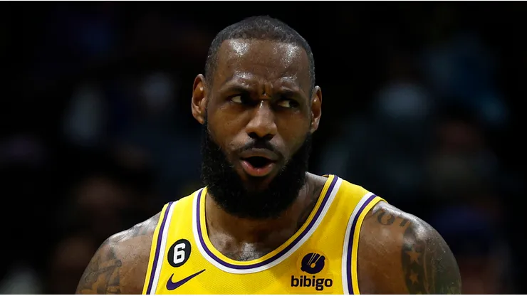 LeBron James, estrella de Los Angeles Lakers.