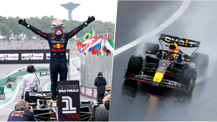 Max Verstappen arrasó en Interlagos bajo la lluvia