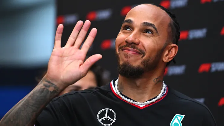 Lewis Hamilton bromeó con la prensa luego del GP de Brasil